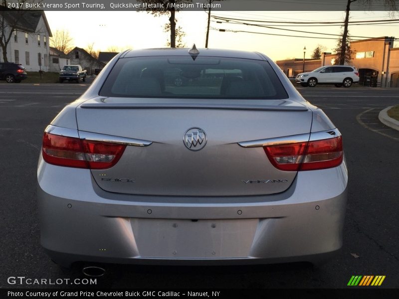 Quicksilver Metallic / Medium Titanium 2017 Buick Verano Sport Touring