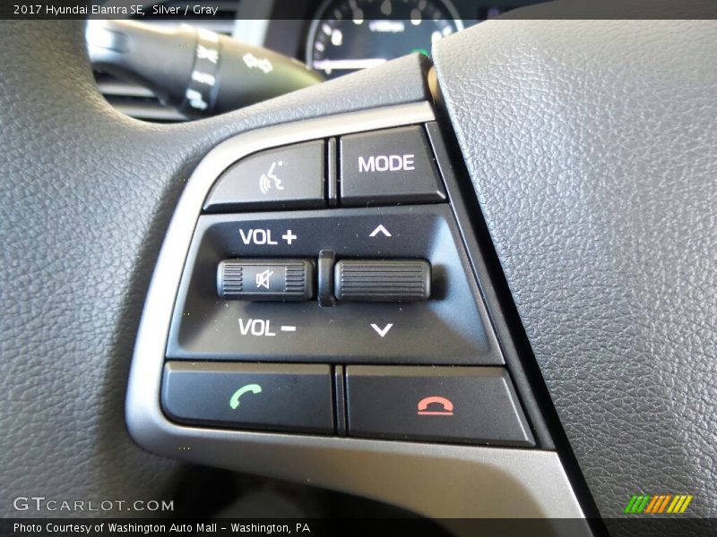 Silver / Gray 2017 Hyundai Elantra SE