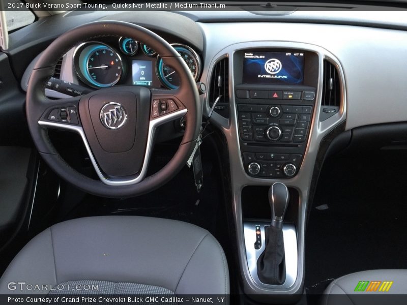 Quicksilver Metallic / Medium Titanium 2017 Buick Verano Sport Touring