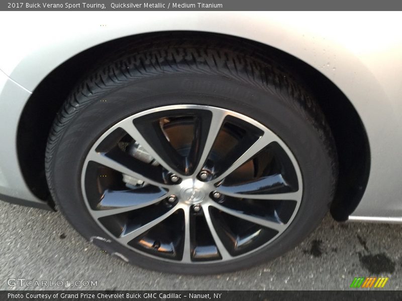 Quicksilver Metallic / Medium Titanium 2017 Buick Verano Sport Touring