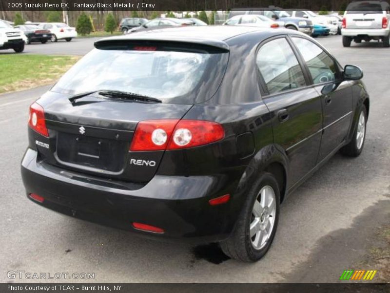 Fantasy Black Metallic / Gray 2005 Suzuki Reno EX