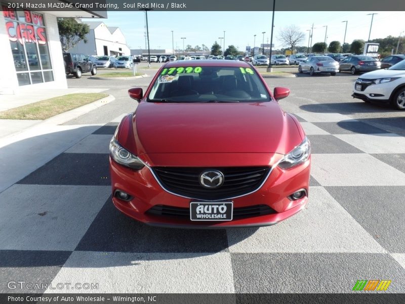 Soul Red Mica / Black 2014 Mazda MAZDA6 Grand Touring