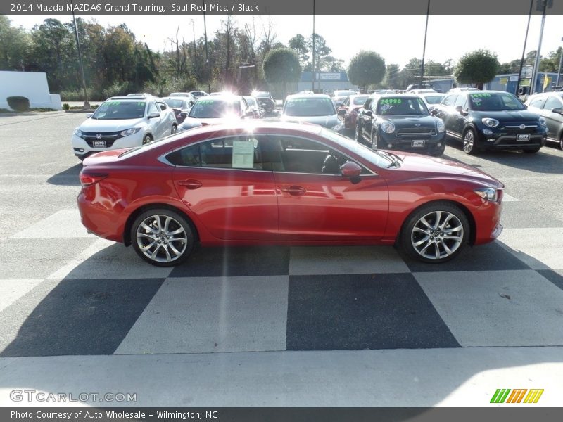 Soul Red Mica / Black 2014 Mazda MAZDA6 Grand Touring