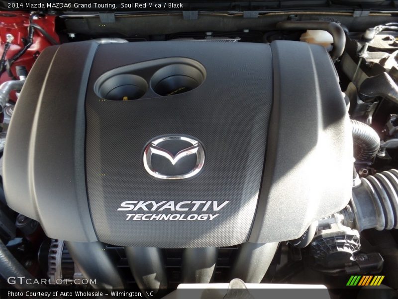 Soul Red Mica / Black 2014 Mazda MAZDA6 Grand Touring