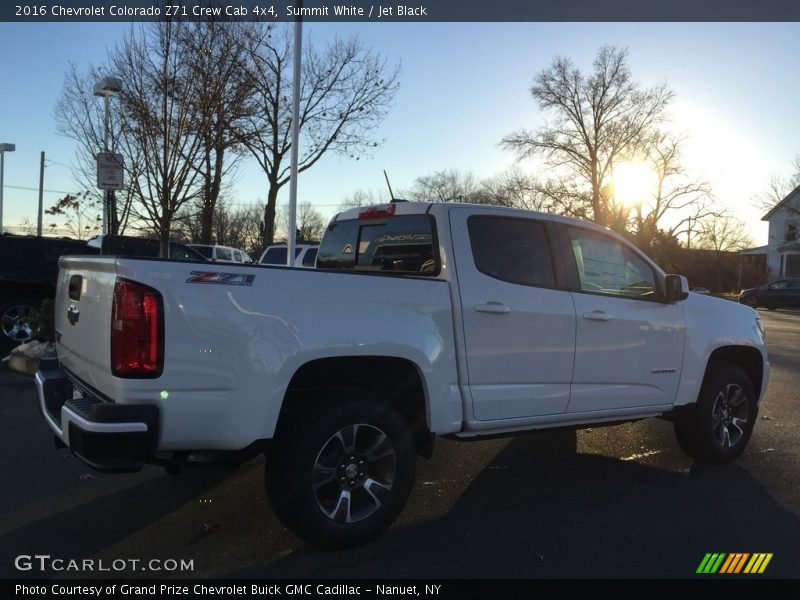 Summit White / Jet Black 2016 Chevrolet Colorado Z71 Crew Cab 4x4