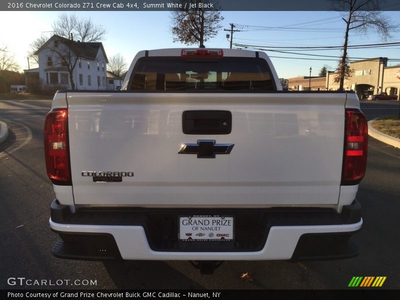 Summit White / Jet Black 2016 Chevrolet Colorado Z71 Crew Cab 4x4