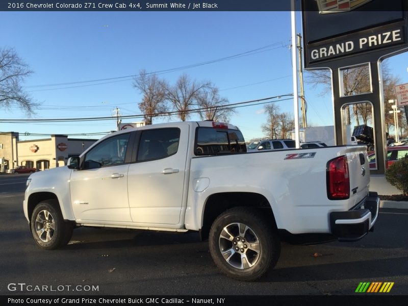 Summit White / Jet Black 2016 Chevrolet Colorado Z71 Crew Cab 4x4