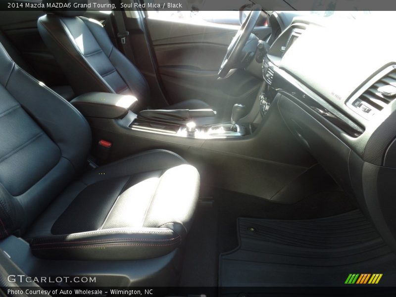 Soul Red Mica / Black 2014 Mazda MAZDA6 Grand Touring