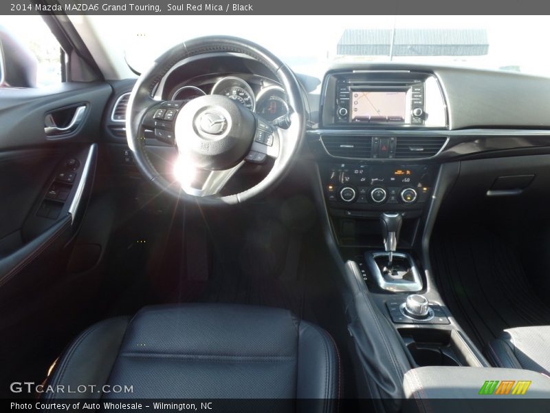 Soul Red Mica / Black 2014 Mazda MAZDA6 Grand Touring