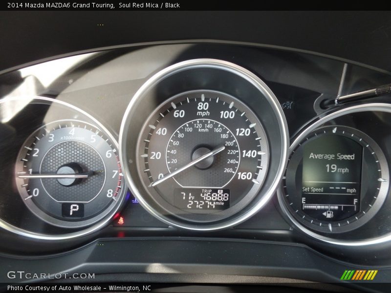 Soul Red Mica / Black 2014 Mazda MAZDA6 Grand Touring