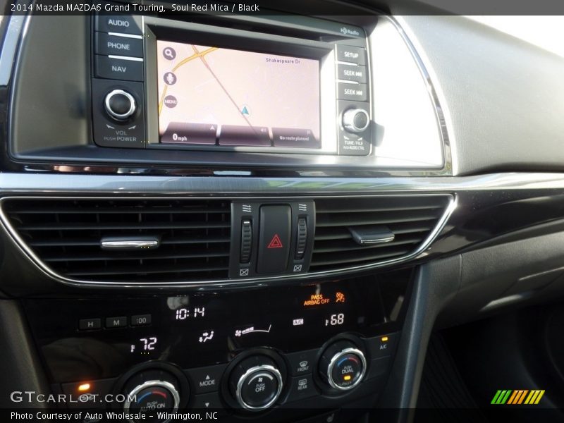 Soul Red Mica / Black 2014 Mazda MAZDA6 Grand Touring