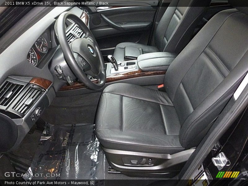 Black Sapphire Metallic / Black 2011 BMW X5 xDrive 35i