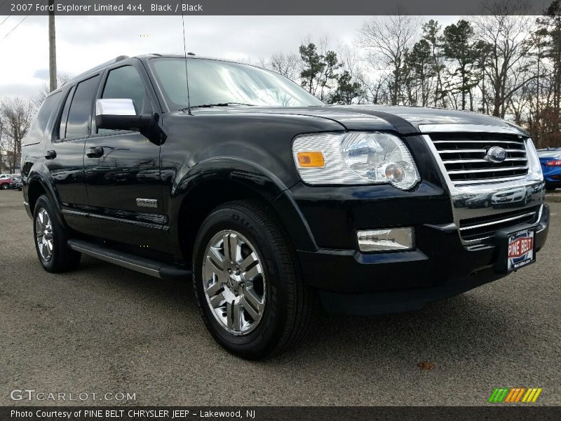 Black / Black 2007 Ford Explorer Limited 4x4
