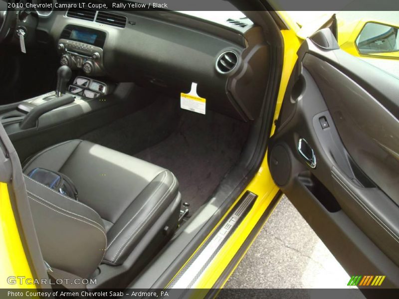 Rally Yellow / Black 2010 Chevrolet Camaro LT Coupe