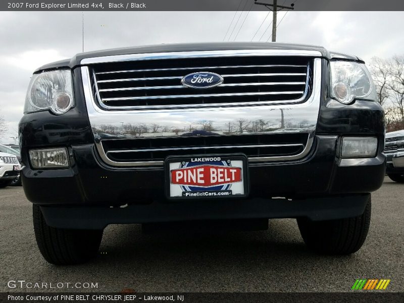 Black / Black 2007 Ford Explorer Limited 4x4