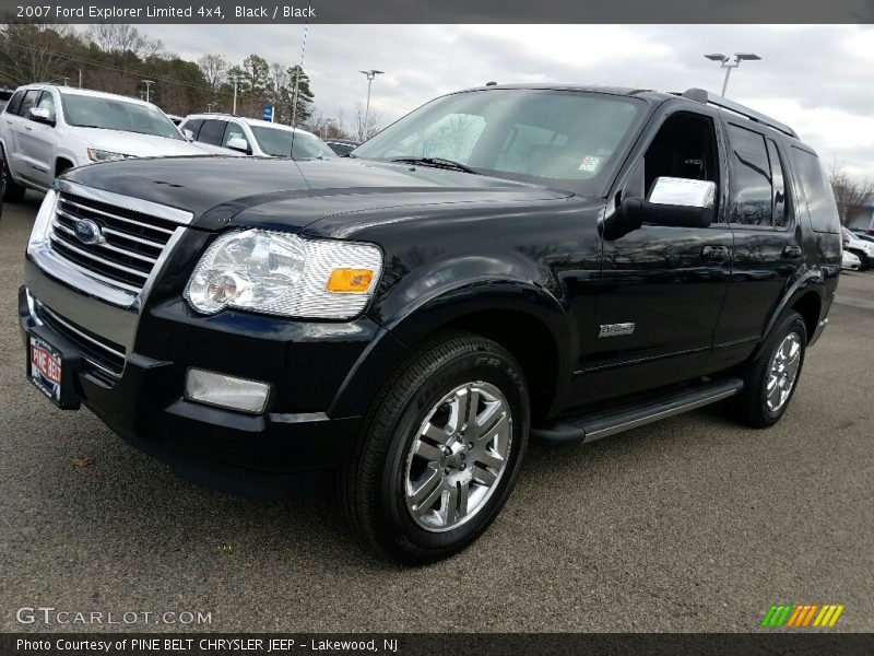 Black / Black 2007 Ford Explorer Limited 4x4