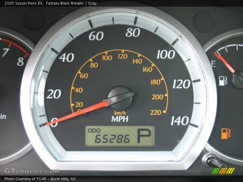 Fantasy Black Metallic / Gray 2005 Suzuki Reno EX
