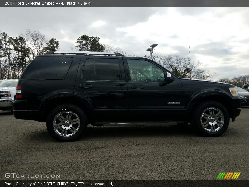 Black / Black 2007 Ford Explorer Limited 4x4