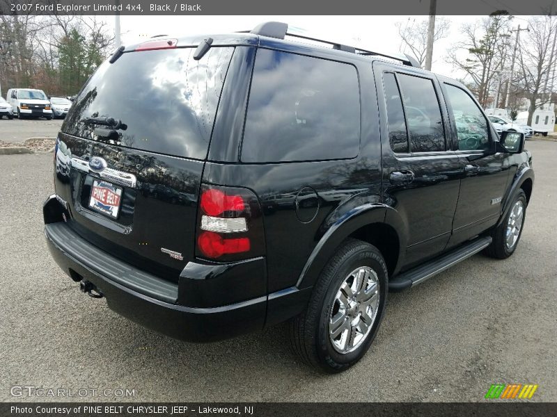 Black / Black 2007 Ford Explorer Limited 4x4