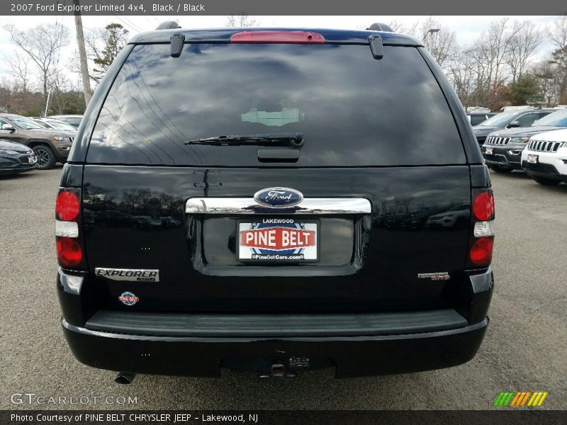 Black / Black 2007 Ford Explorer Limited 4x4