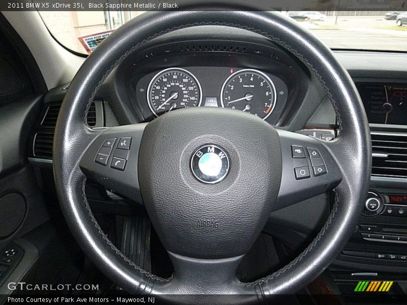 Black Sapphire Metallic / Black 2011 BMW X5 xDrive 35i
