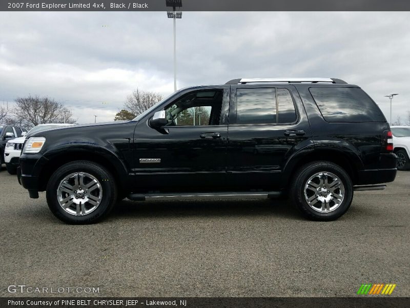 Black / Black 2007 Ford Explorer Limited 4x4