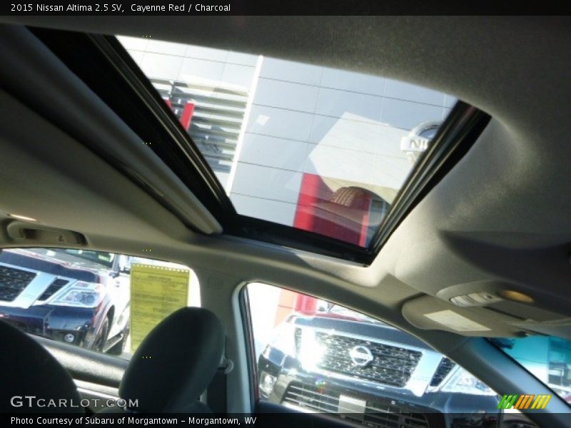 Cayenne Red / Charcoal 2015 Nissan Altima 2.5 SV