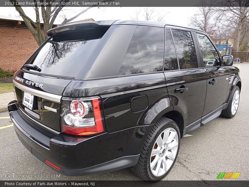 Santorini Black / Tan 2013 Land Rover Range Rover Sport HSE