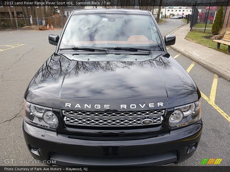 Santorini Black / Tan 2013 Land Rover Range Rover Sport HSE
