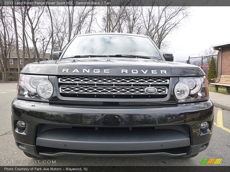 Santorini Black / Tan 2013 Land Rover Range Rover Sport HSE