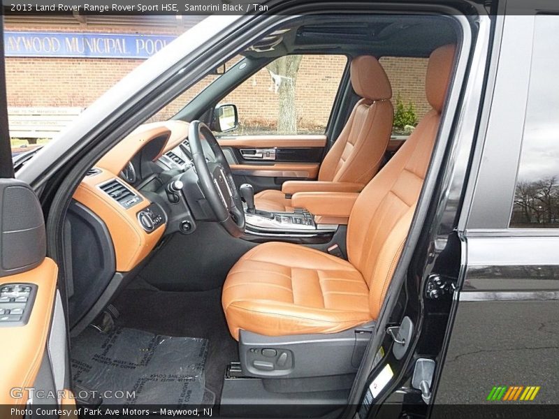 Santorini Black / Tan 2013 Land Rover Range Rover Sport HSE