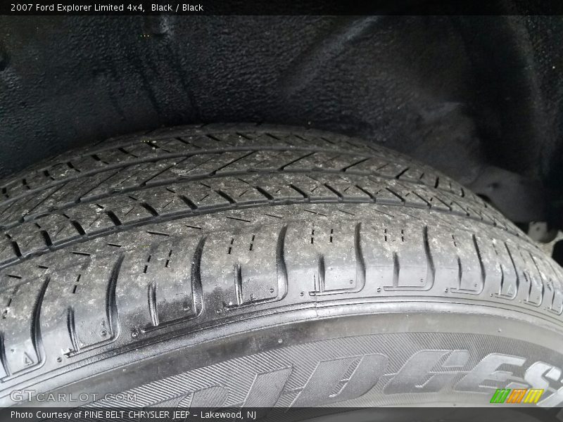 Black / Black 2007 Ford Explorer Limited 4x4