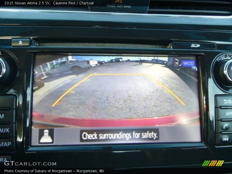 Cayenne Red / Charcoal 2015 Nissan Altima 2.5 SV