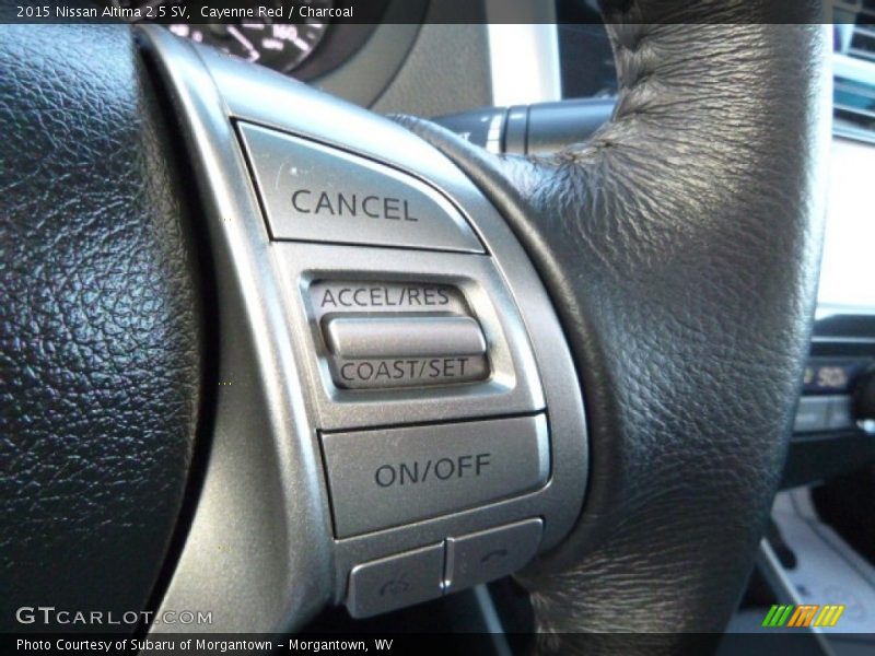 Cayenne Red / Charcoal 2015 Nissan Altima 2.5 SV