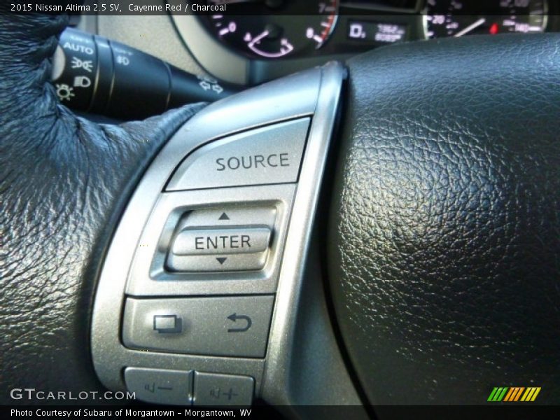 Cayenne Red / Charcoal 2015 Nissan Altima 2.5 SV