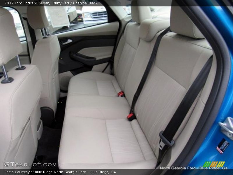 Ruby Red / Charcoal Black 2017 Ford Focus SE Sedan