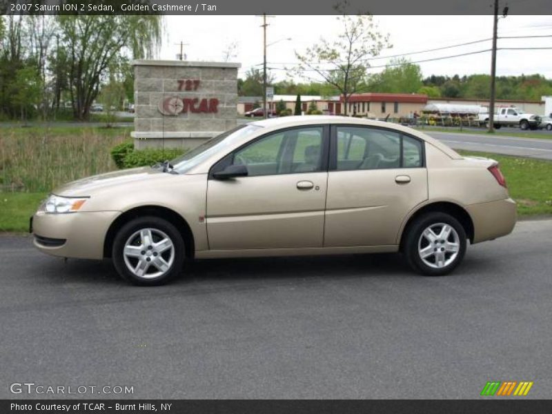 Golden Cashmere / Tan 2007 Saturn ION 2 Sedan