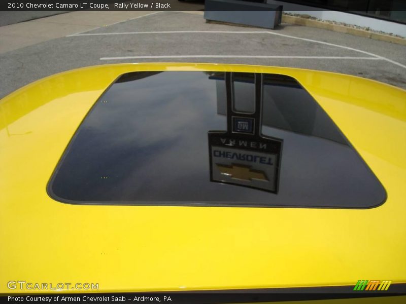 Rally Yellow / Black 2010 Chevrolet Camaro LT Coupe