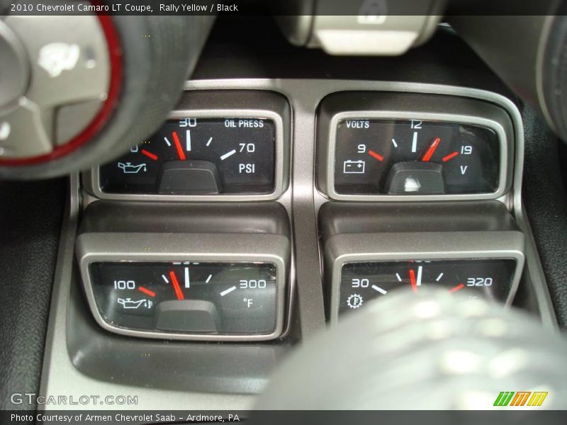 Rally Yellow / Black 2010 Chevrolet Camaro LT Coupe