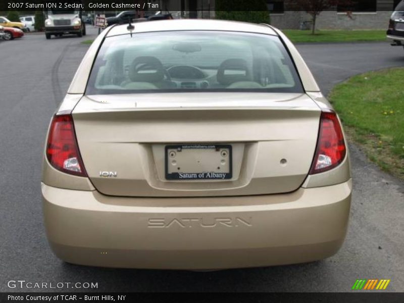 Golden Cashmere / Tan 2007 Saturn ION 2 Sedan