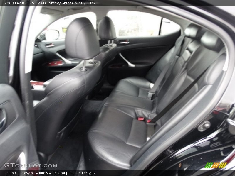 Smoky Granite Mica / Black 2008 Lexus IS 250 AWD