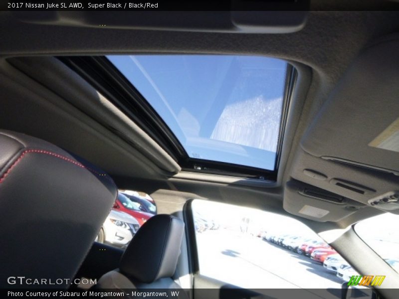 Super Black / Black/Red 2017 Nissan Juke SL AWD