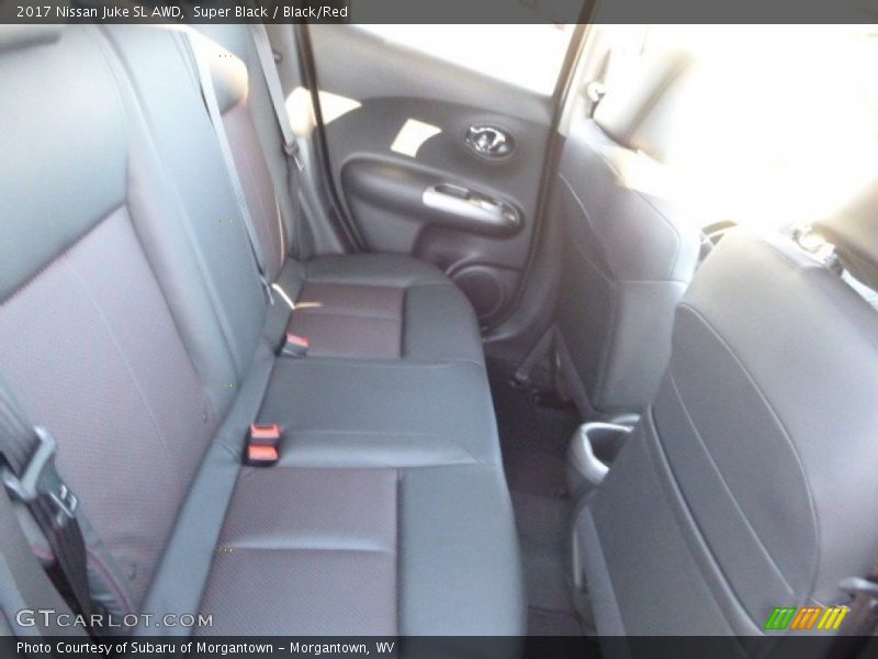 Super Black / Black/Red 2017 Nissan Juke SL AWD