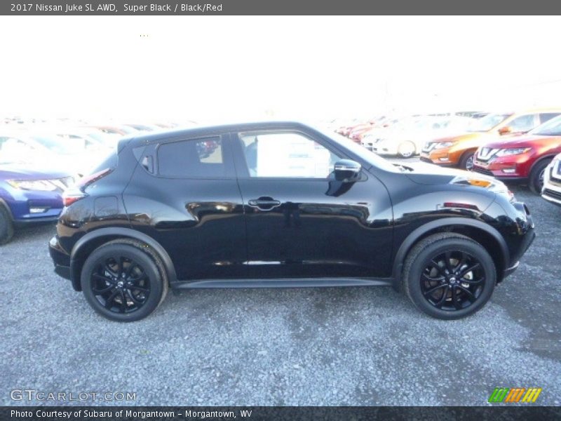 Super Black / Black/Red 2017 Nissan Juke SL AWD