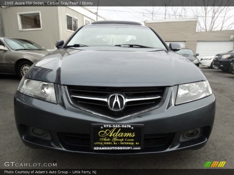 Carbon Gray Pearl / Ebony 2005 Acura TSX Sedan