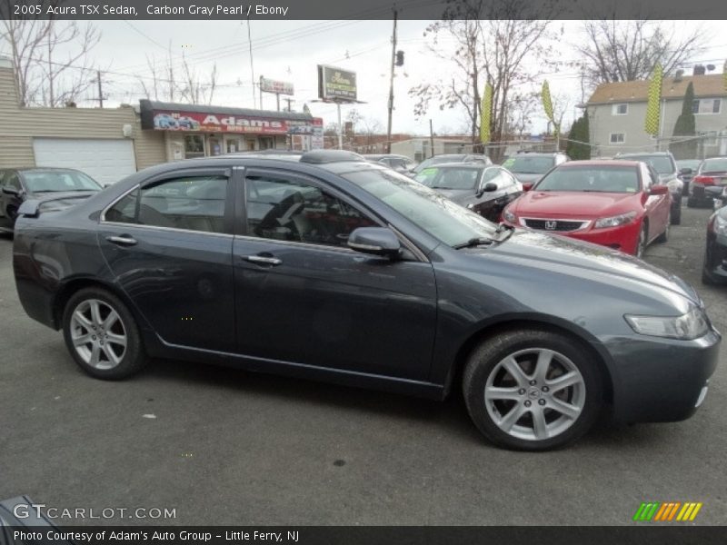 Carbon Gray Pearl / Ebony 2005 Acura TSX Sedan