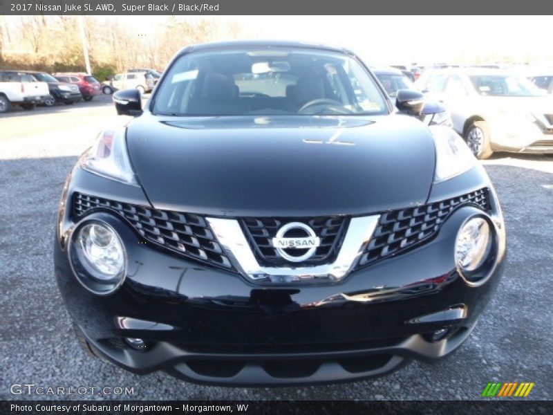 Super Black / Black/Red 2017 Nissan Juke SL AWD