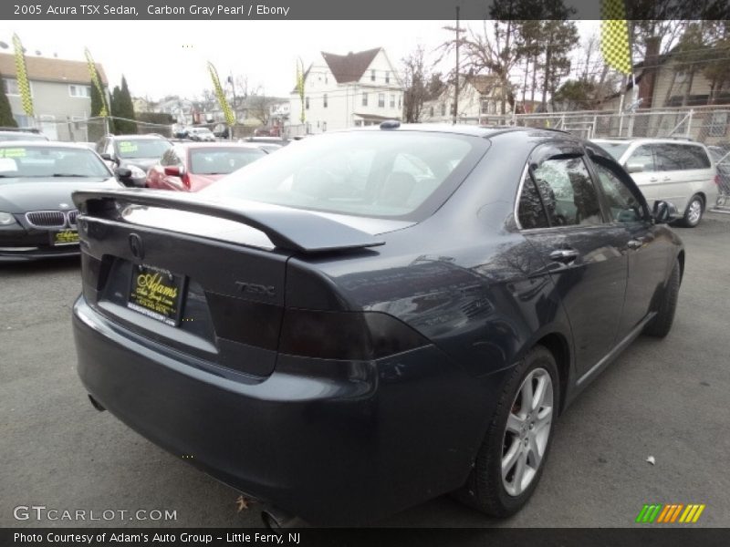 Carbon Gray Pearl / Ebony 2005 Acura TSX Sedan