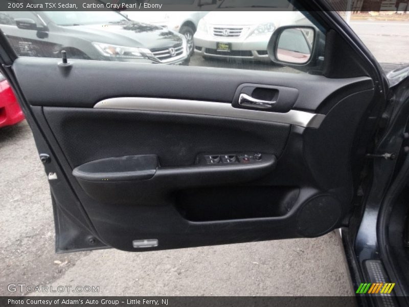 Carbon Gray Pearl / Ebony 2005 Acura TSX Sedan