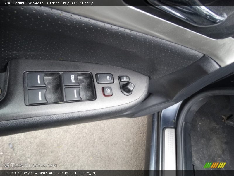 Carbon Gray Pearl / Ebony 2005 Acura TSX Sedan